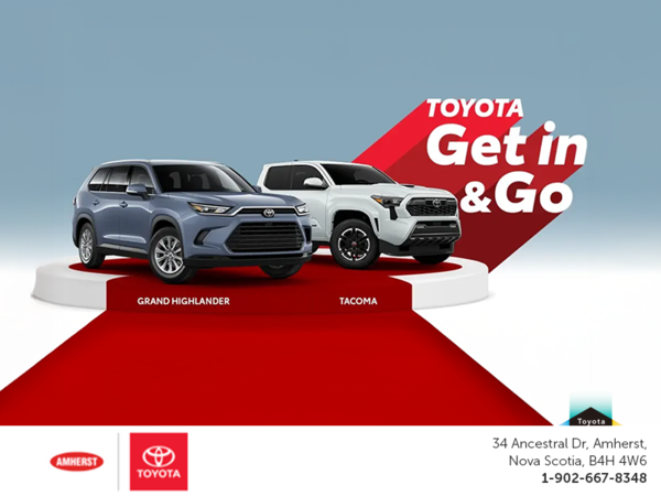 Get in and go!