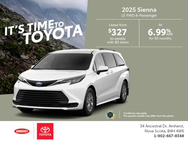 2025 Toyota Sienna Hybrid
