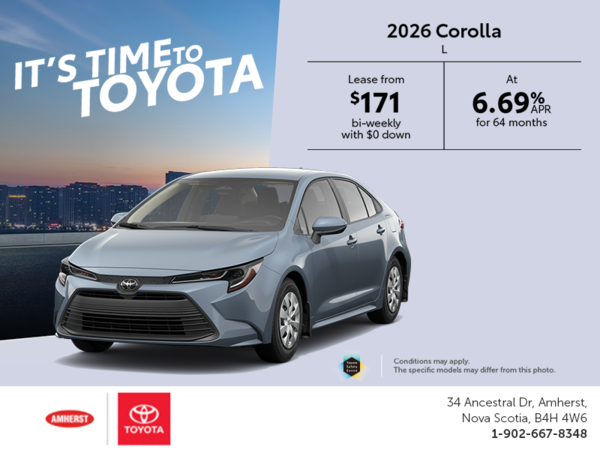 2026 Toyota Corolla