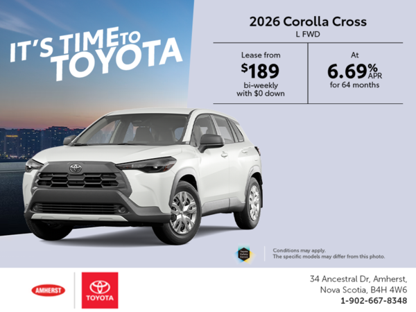 2026 Toyota Corolla Cross