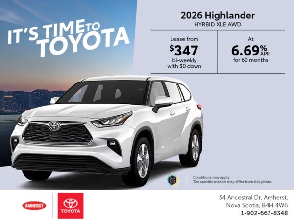 2026 Toyota Highlander Hybrid