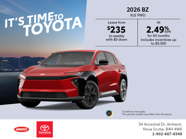 2026 Toyota bZ