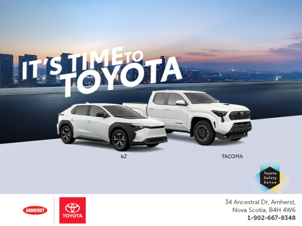 It's time to Toyota!