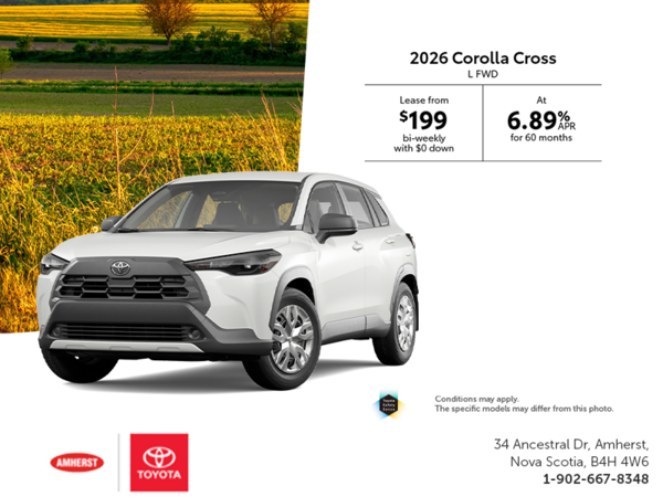 2026 Toyota Corolla Cross