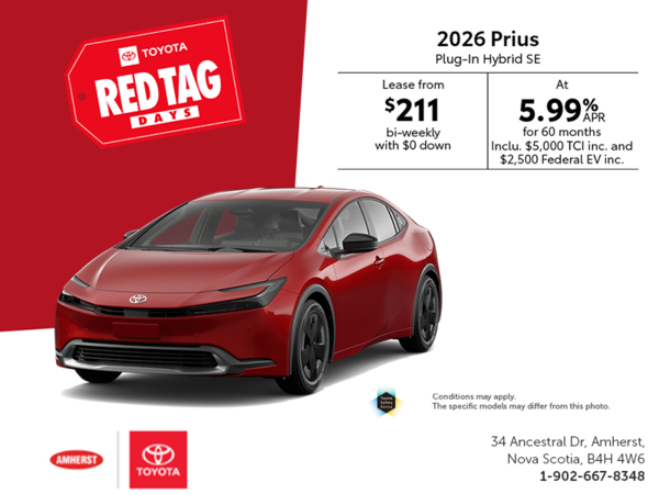 2026 Toyota Prius Plug-In Hybrid