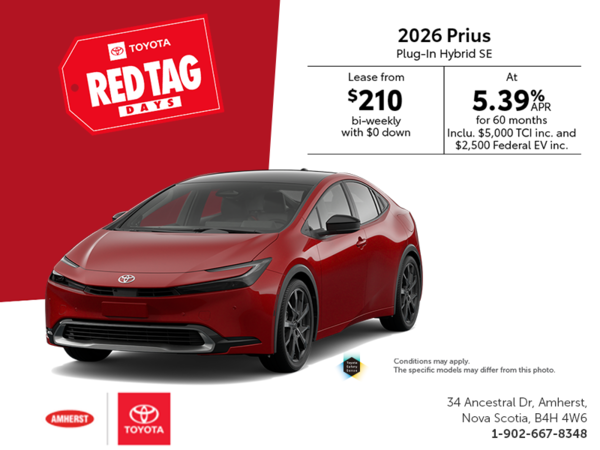 2026 Toyota Prius Plug-in Hybrid SE