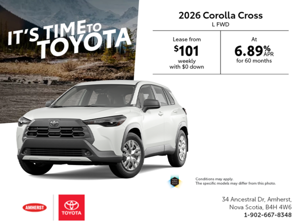 2026 Toyota Corolla Cross
