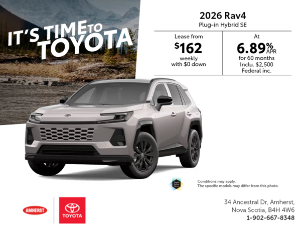 2026 Toyota RAV4 Plug-In Hybrid