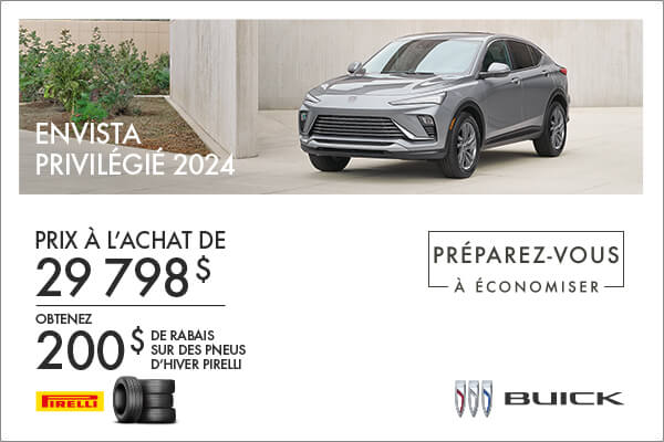Procurez-vous la Buick Envista 2024