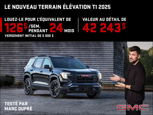 Le GMC Terrain 2025