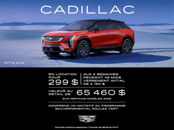 Cadillac Optiq 2026