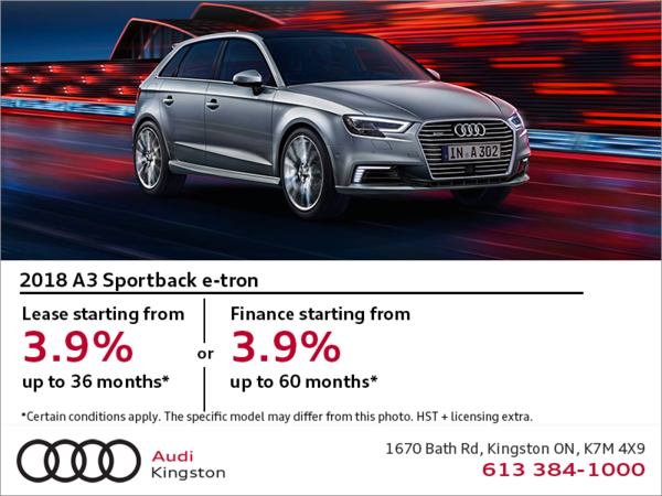 Audi A3 E Tron Lease >> Drive The 2018 Audi A3 Sportback E Tron Today Audi Of Kingston Audi A3 E Tron Lease >> Drive The 2018 Audi A3 Sportback E Tron Today Audi Of Kingston