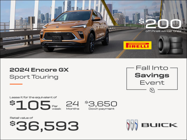 Get the 2024 Buick Encore GX