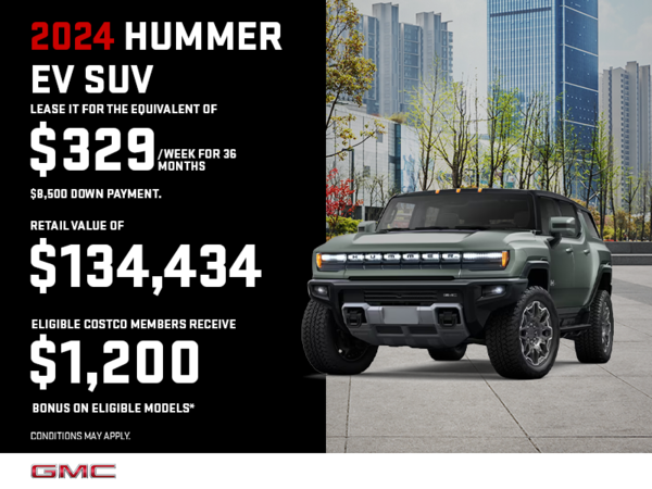 The 2024 GMC Hummer EV