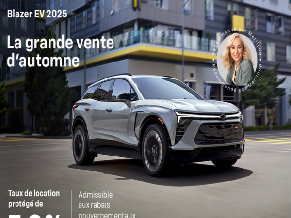 Procurez-vous le Chevrolet Blazer EV 2024