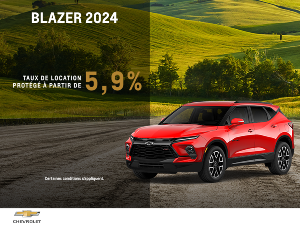 Procurez-vous le Chevrolet Blazer 2024