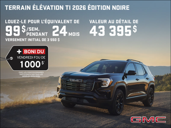 Le GMC Terrain 2026