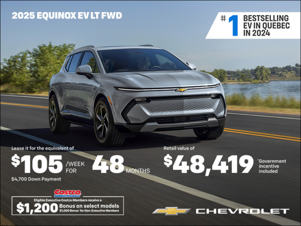 Get the 2025 Chevrolet Equinox EV