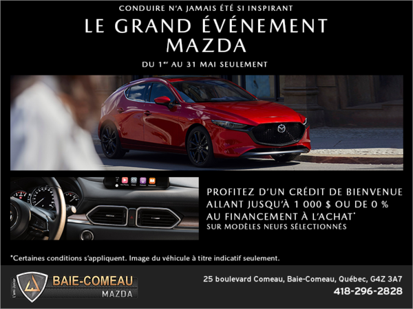 Le Grand événement Mazda