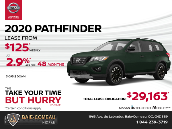 2019 Nissan Pathfinder Sv Rock Creek From 39 613 Baie Comeau