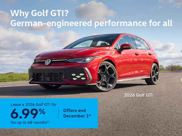 Get the Volkswagen Golf GTI 2026