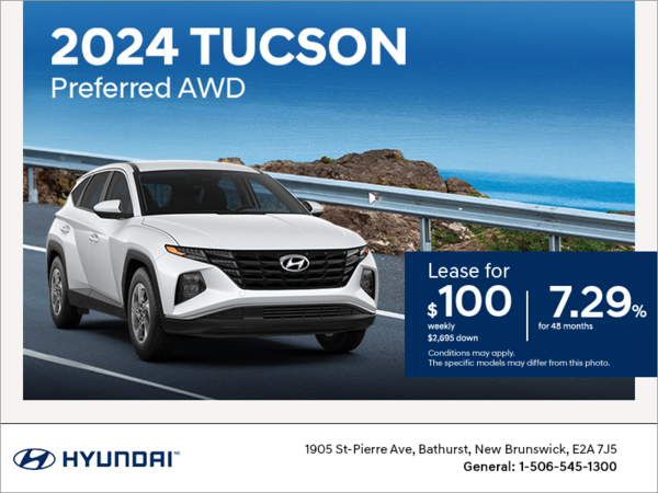 Get the 2024 Tucson!