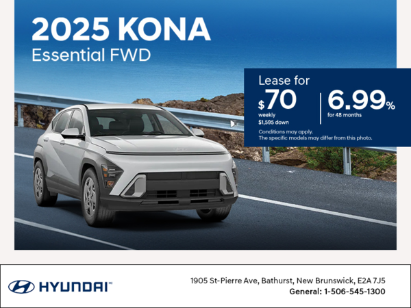 Get the 2025 Hyundai Kona