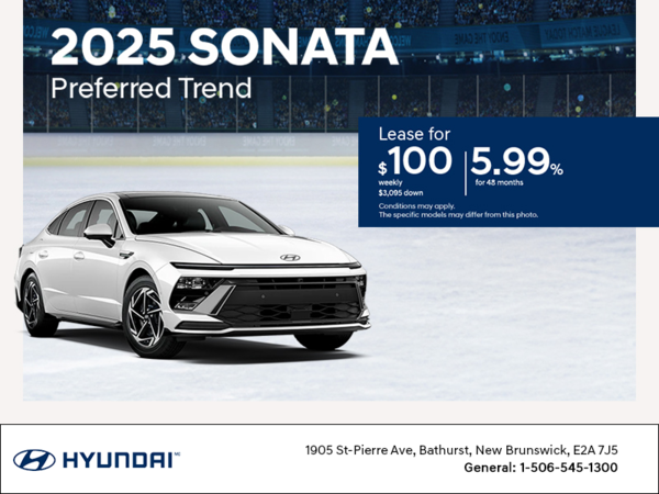 Get the 2025 Hyundai Sonata
