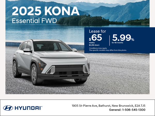 Get the 2025 Hyundai Kona