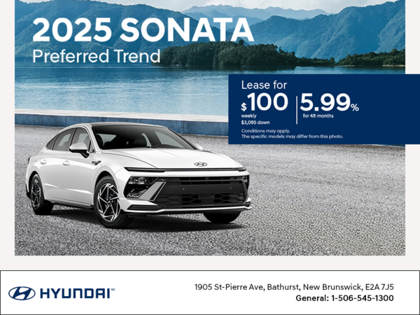 Get the 2025 Hyundai Sonata