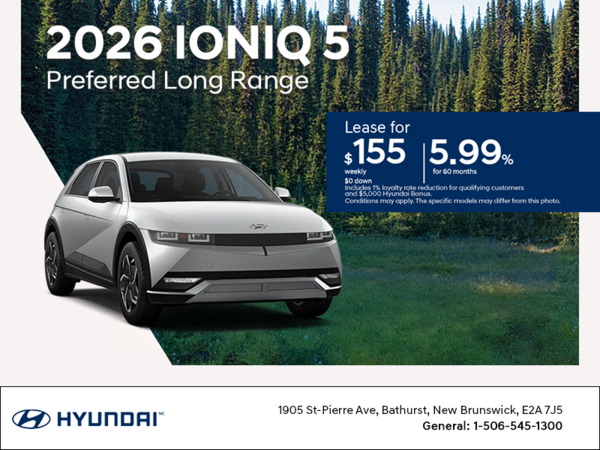 Get the 2026 Hyundai IONIQ 5