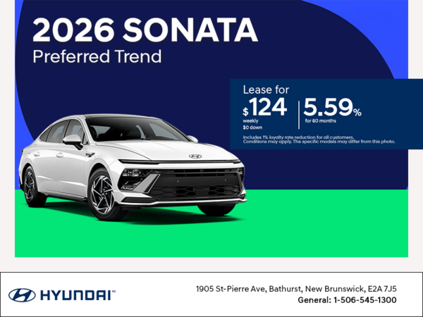 Get the 2026 Hyundai Sonata