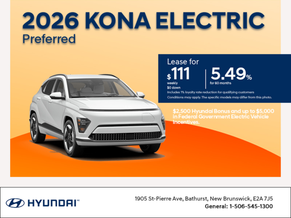 2026 Hyundai KONA Electric