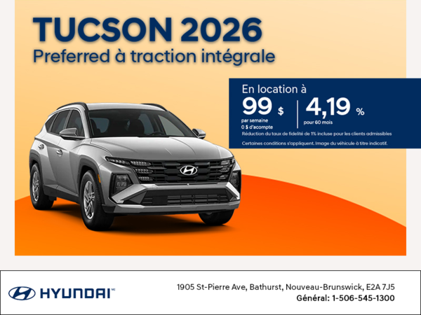 Hyundai Tucson 2026