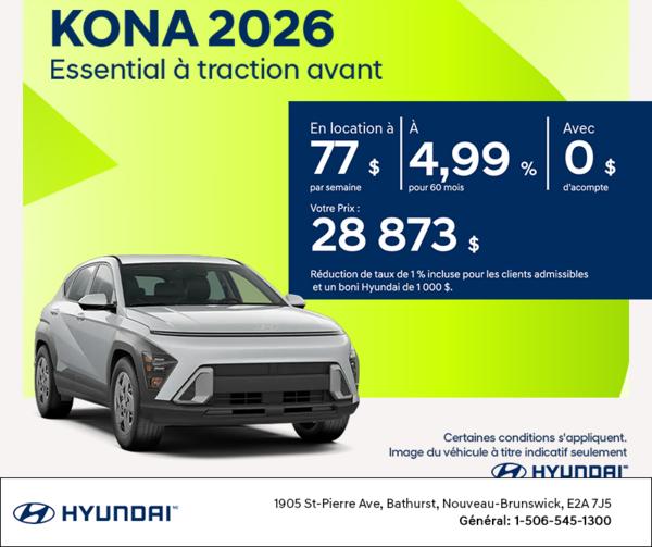 Hyundai Kona 2026