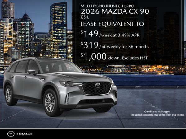 Get the 2026 Mazda CX-90 Mild Hybrid