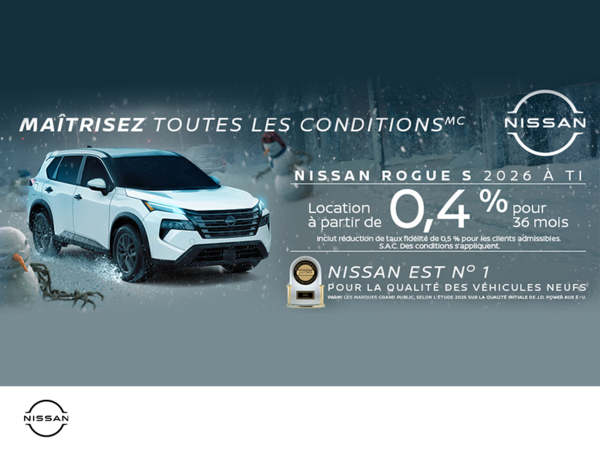 Obtenez le Rogue 2026 !