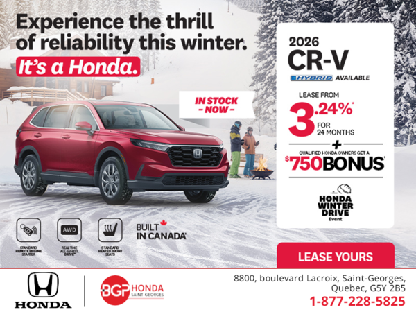 Get the 2026 Honda CR-V!