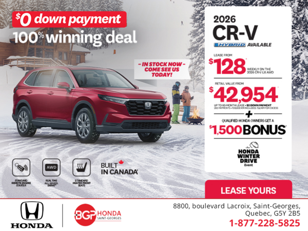 Get the 2026 Honda CR-V!