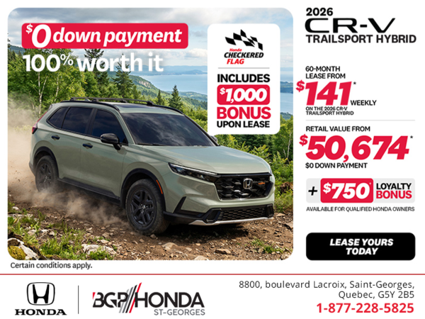 Get the 2026 Honda CR-V Hybrid!