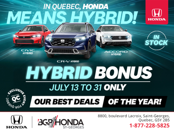Honda Monthly Event!