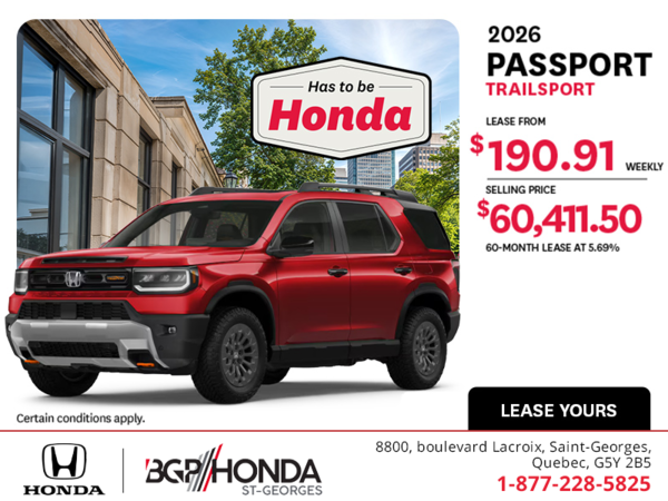 2026 Honda Passport