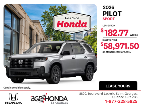 2026 Honda Pilot