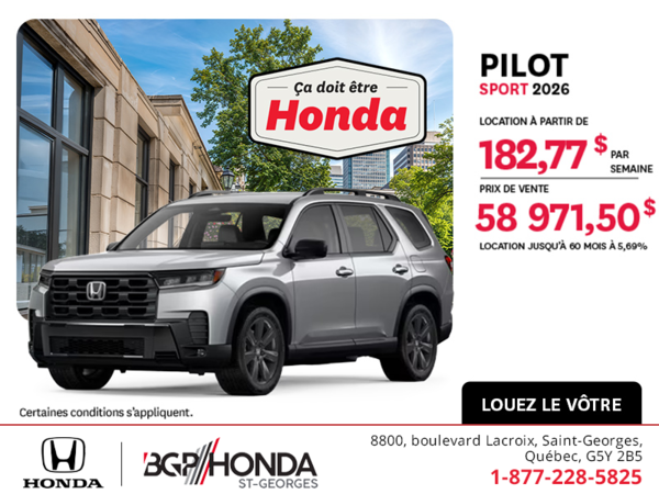 Honda Pilot 2026