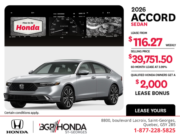 2026 Honda Accord