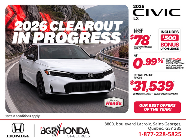 2026 Honda Civic Sedan