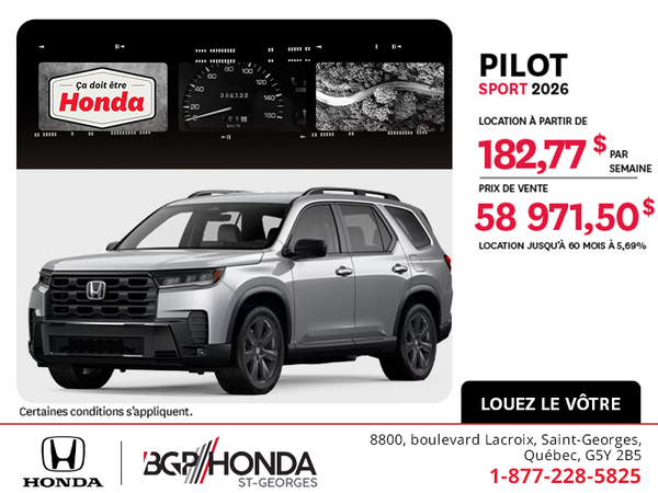 Honda Pilot 2026