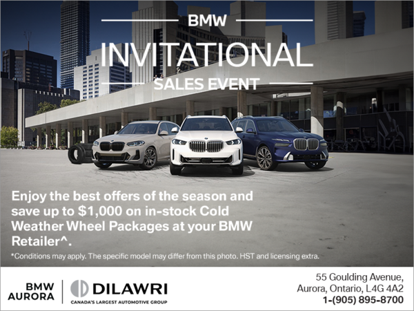 The BMW Invitational Sales Event