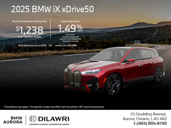 Get the 2025 BMW iX