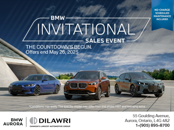 The BMW Monthly Sales Event